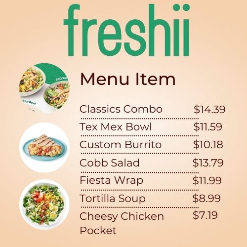 Freshii Menu In Canada With Prices 2024